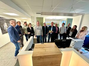 Das neue Bürgerbüro der Verbandsgemeinde Mendig bietet erstklassigen Kundenservice in modernen und barrierefreien Räumlichkeiten.