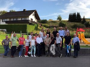 Spannende Ortsbesichtigung des CDU-Teams aus Rieden und Mendig