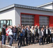 Neubau des Feuerwehrhauses in Bell