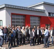 Neubau des Feuerwehrhauses in Bell